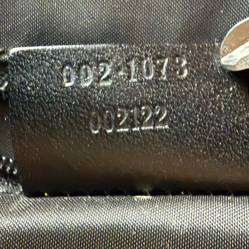 Gucci Black Canvas Jackie Small Tote with Silver Accents - Picture 13 of 13